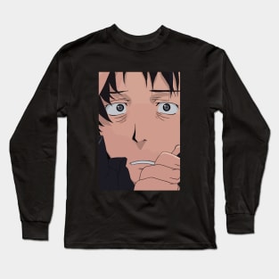 Anime Face Close Up Long Sleeve T-Shirt